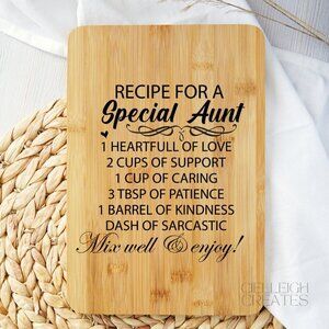 Individual Charcuterie board - Recipe for a Special Aunt